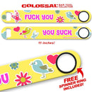 Kolorcoat™ 11" Long COLOSSAL™ Speed Bottle Opener – You Suck