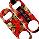 CUSTOMIZABLE Speed Bottle Opener - Medium Sized 5 inch - Autumn Leaves (V4)