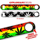 Kolorcoat™ 11" Long COLOSSAL™ Speed Bottle Opener – Rasta