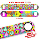 Kolorcoat™ 11" Long COLOSSAL™ Speed Bottle Opener – Retro Smile