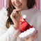Santa Hat Novelty Cup  with Lid & Straw - 13.5oz