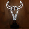 Neon Sign - Deer Skull