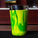 Weighted Vinyl Shaker - 18 ounce - Yellow Blue