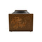 Beer Flight Tray With Chalkboard Top - Walnut Stain - 4 Glasses