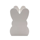 Wooden Bunny Basket - White