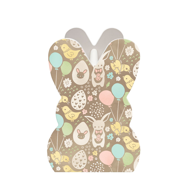 Wooden Bunny Basket - Easter Pattern 2