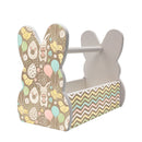 Wooden Bunny Basket - Easter Pattern 2