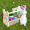 Wooden Bunny Basket - Easter Pattern 2