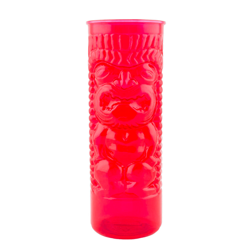 Plastic Tiki Cup - Red - 28oz