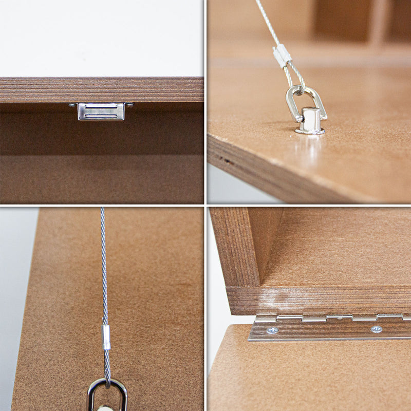Murphy Walbar™ - 24x18 Hardware