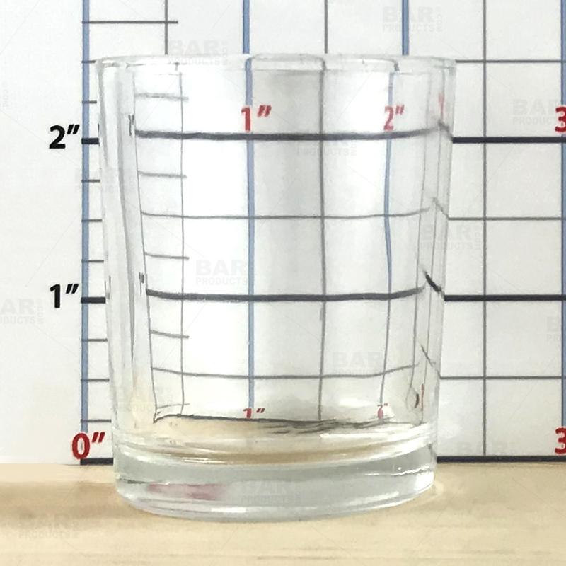 BarConic® Clear  Shooter Glass - 2.5 ounce