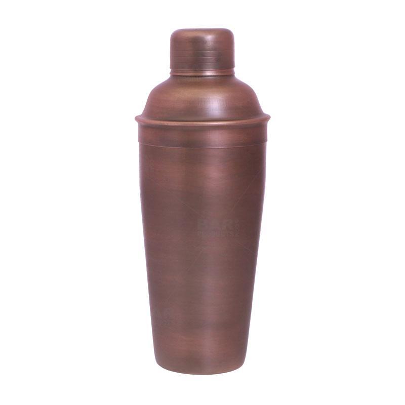 BarConic&reg; 3 Piece Cocktail Shaker Deluxe – Antique Finish 24oz.