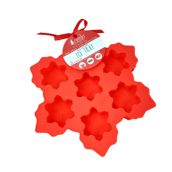 Ice Mold Trays - Snowflakes