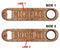 ADD YOUR NAME Speed Bottle Opener - Screw & Bolt - Different Color Options