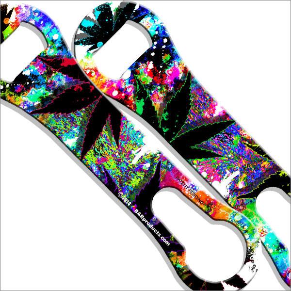 Kolorcoat™ V-Rod® Bottle Opener - Colorful Stoner