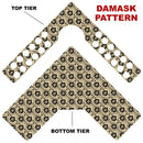 CHOOSE YOUR PATTERN - Counter Caddies™ - Corner Unit w/ K-Cup Holes and Trash Can Inset