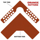 CHOOSE YOUR PATTERN - Counter Caddies™ - Corner Unit w/ K-Cup Holes and Trash Can Inset