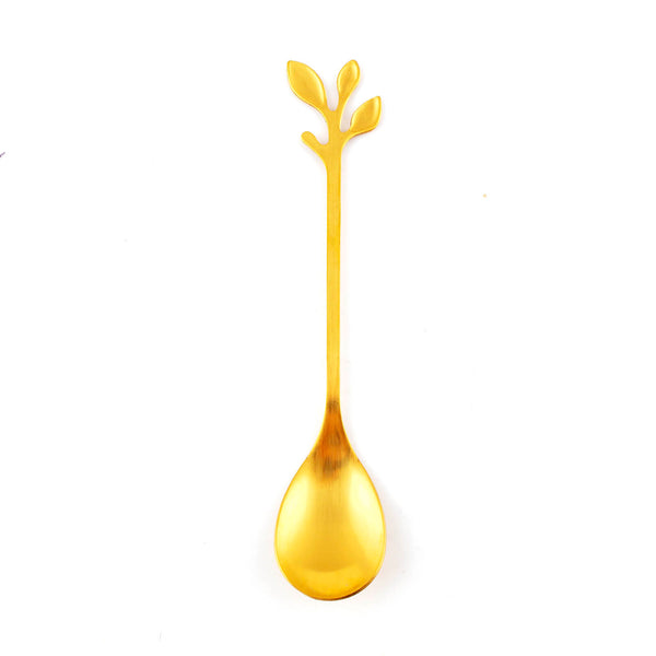 Demi Leaf Spoon (Stainless Steel or Gold)