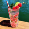 BarConic® Eco-Friendly Paper Straws - Red Stripe - 100 pack