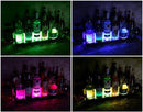 LED Counter Caddies&trade; with STAINED finish - 24" STRAIGHT Shelf