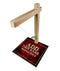 ADD YOUR NAME Tabletop Ring Toss Game - Red Grunge