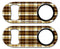Kolorcoat®  Mini Bottle Opener ONLY – Brown Plaid