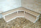 Counter Caddies™ - NATURAL Corner - Liquor/Wine Bottle Display