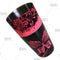 Cocktail Shaker Tin - Printed Designer Series - 28oz weighted - NEON PINK Butterfly