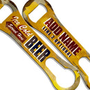 CUSTOMIZABLE V-Rod Bottle Opener - Vintage Ice Cold Beer