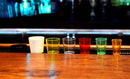 Pyramid™ Jiggers - Acrylic Multi Colored Stacking Jiggers 