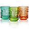 Shot Glasses - Tiki - Set of 3 - Multicolor