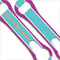 ADD YOUR NAME V-Rod® Bottle Opener - Color Block - Pink/Blue