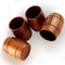 Wood Barrel Shots - 2 Oz - Set of 4