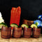 Wood Barrel Shots - 2 Oz - Set of 4